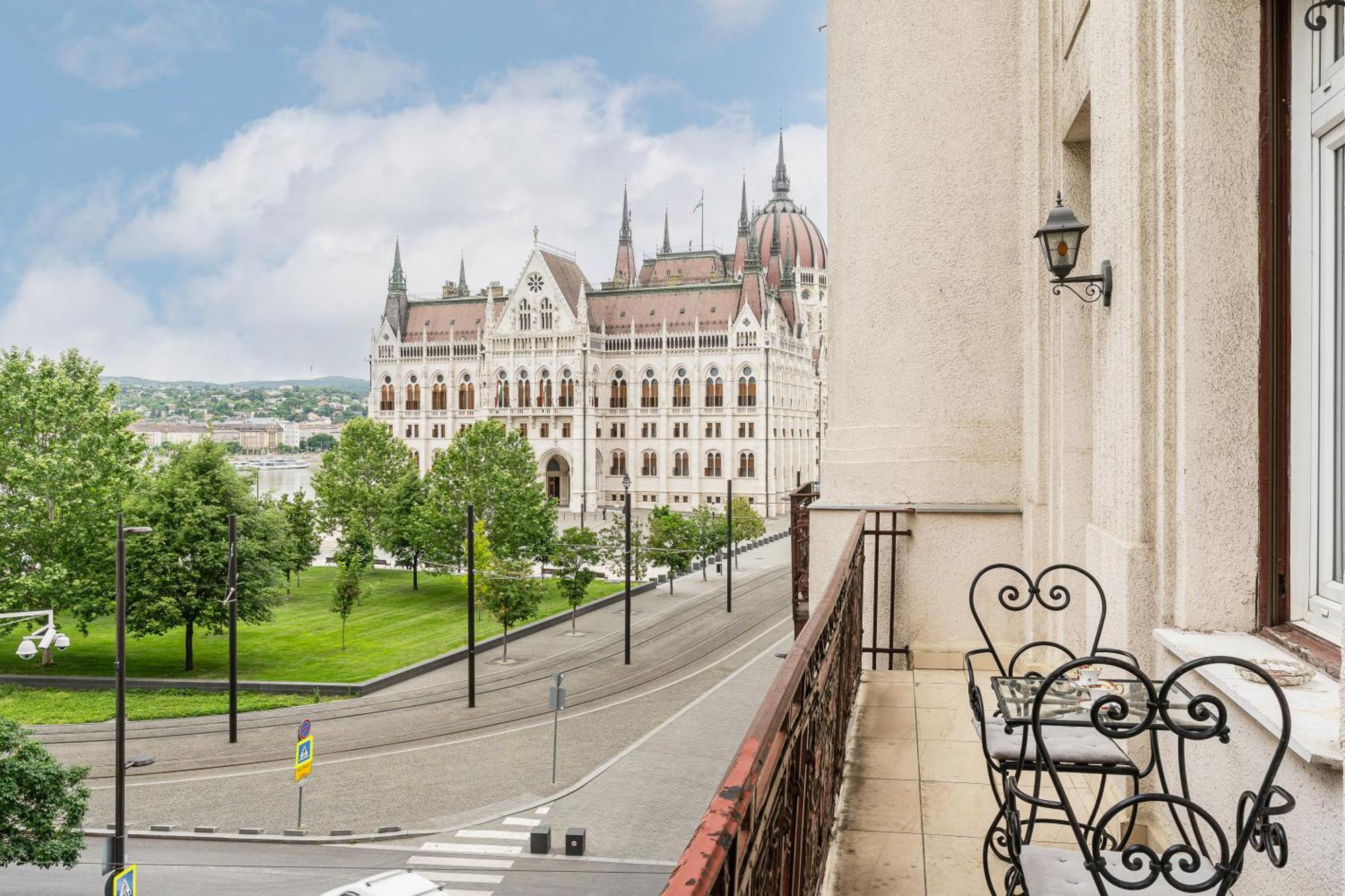 Breathless View Parliament 2 Luxury Suites With Terrace Free Parking Reservation Needed Будапешт Экстерьер фото